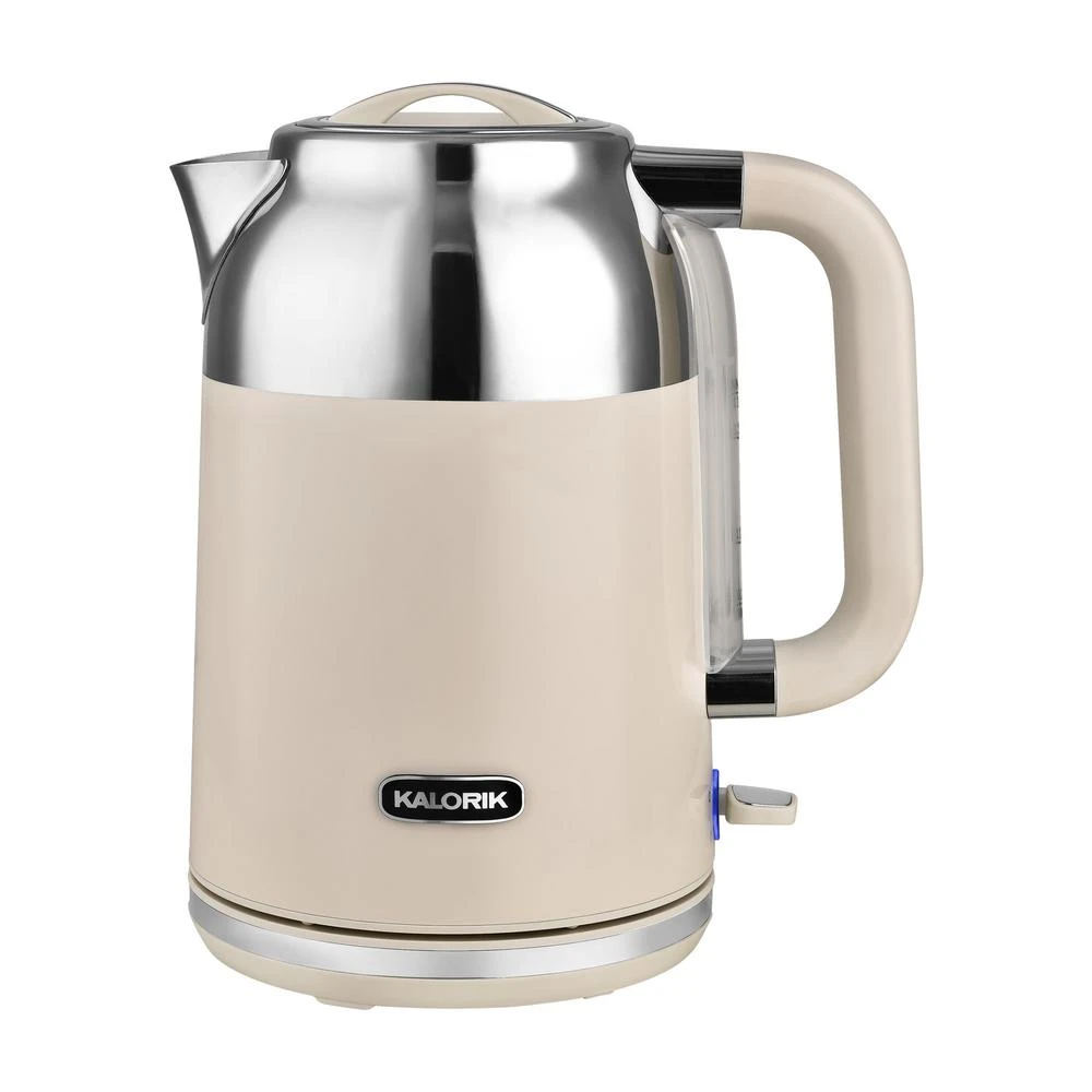 KALORIK Retro 7-Cup Cream Cordless Electric Kettle 4 KALORIK Retro 7-Cup Cream Cordless Electric Kettle - Image 2