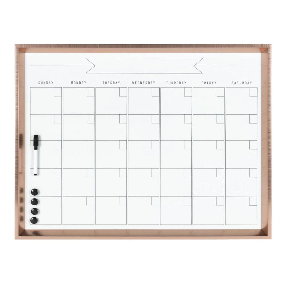 DesignOvation Calter Monthly Dry Erase Calendar Memo Board 4 DesignOvation Calter Monthly Dry Erase Calendar Memo Board - Image 2