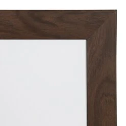 DesignOvation Beatrice Walnut Brown Rectangle Dry Erase Board Memo Board -Tool Discount Store designovation memo boards 214753 4f 1000