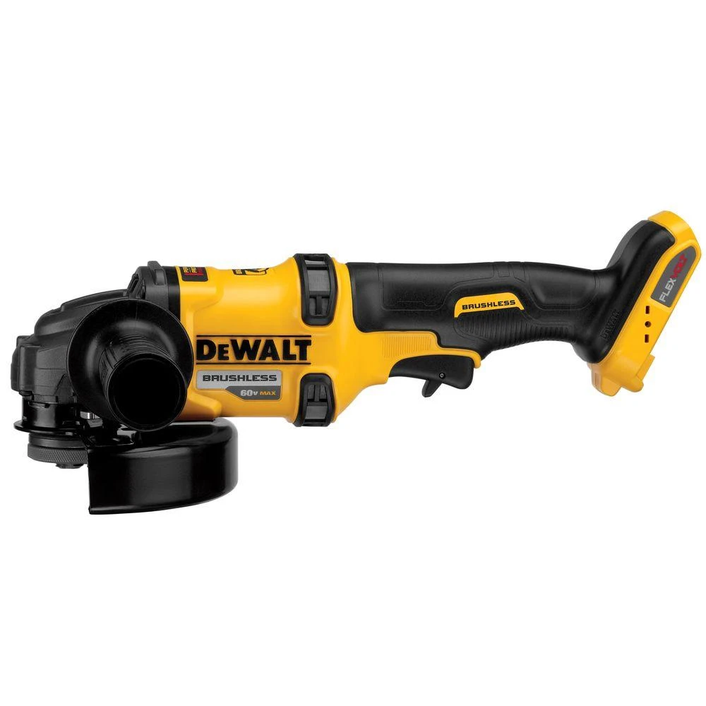 DEWALT FLEXVOLT 60-Volt MAX Cordless Brushless 4-1/2 In. Angle Grinder With Kickback Brake (Tool-Only) 6 DEWALT FLEXVOLT 60-Volt MAX Cordless Brushless 4-1/2 In. Angle Grinder With Kickback Brake (Tool-Only) - Image 4