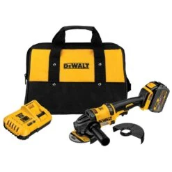 DEWALT FLEXVOLT 60-Volt MAX Cordless Brushless 4-1/2 In. Angle Grinder With Kickback Brake & (1) FLEXVOLT 6.0Ah Battery