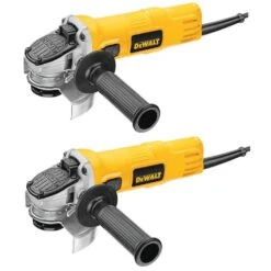 DEWALT 7 Amp 4-1/2 In. Small Angle Grinder With 1-Touch Guard (2-Pack)