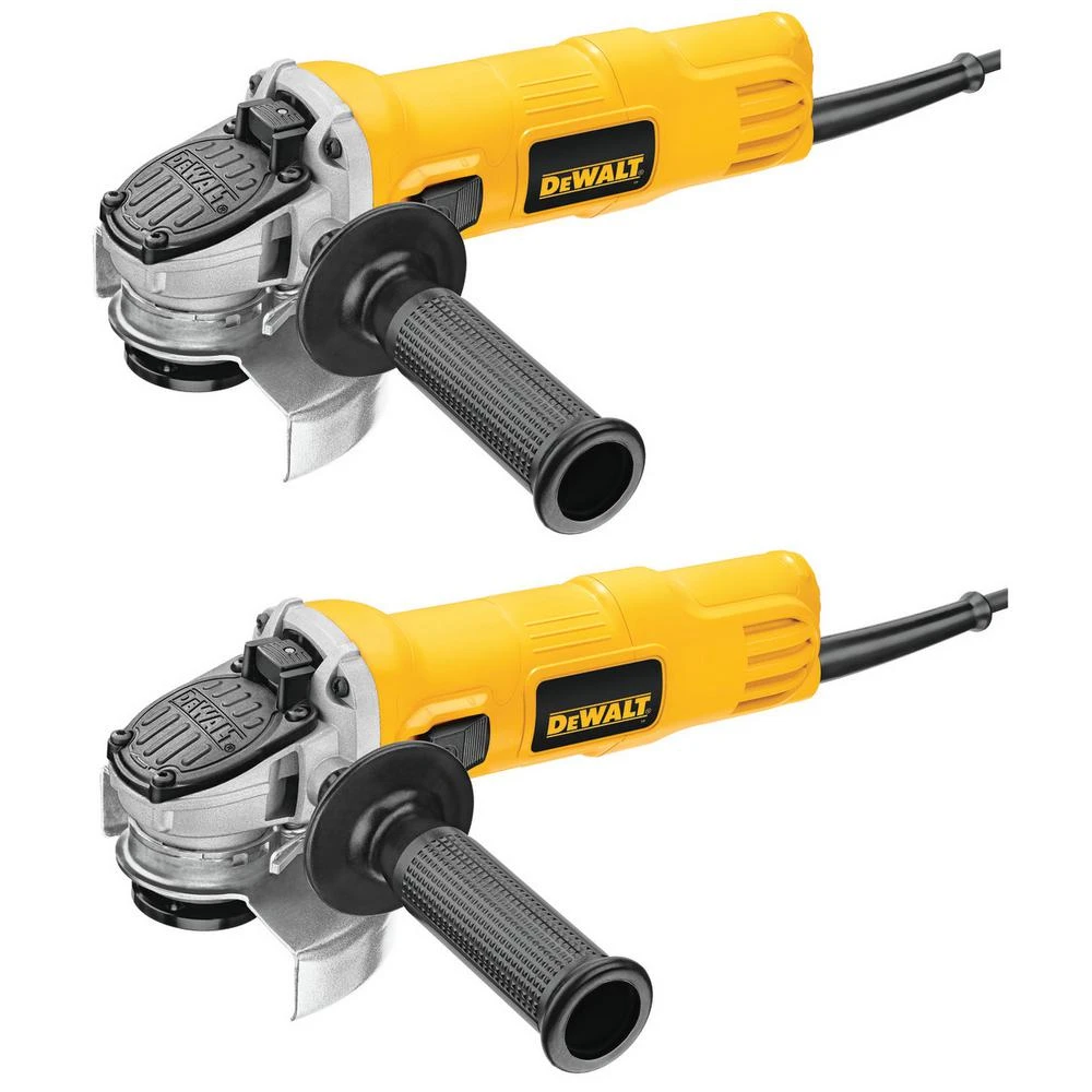 DEWALT 7 Amp 4-1/2 In. Small Angle Grinder With 1-Touch Guard (2-Pack) 3 DEWALT 7 Amp 4-1/2 In. Small Angle Grinder With 1-Touch Guard (2-Pack)