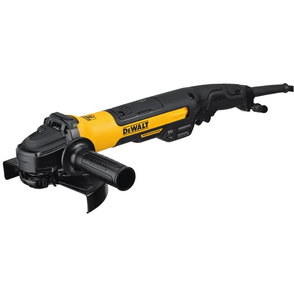 DEWALT 13-Amp Corded 7 In. Brushless Angle Grinder With Rat Tail 3 DEWALT 13-Amp Corded 7 In. Brushless Angle Grinder With Rat Tail