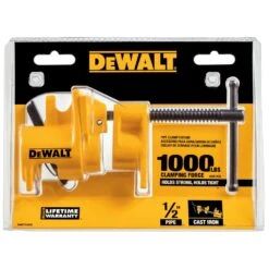 DEWALT 1/2 In. 1000 Lb. Pipe Clamp Fixture 10 DEWALT 1/2 In. 1000 Lb. Pipe Clamp Fixture -Tool Discount Store dewalt clamps dwht83836 40 1000