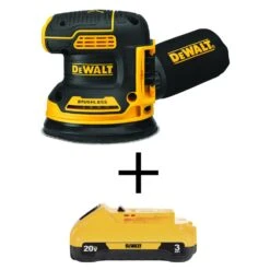 DEWALT 20-Volt MAX XRÂ Cordless Brushless 5 In. Random Orbital Sander With (1) 20-Volt Battery 3.0Ah