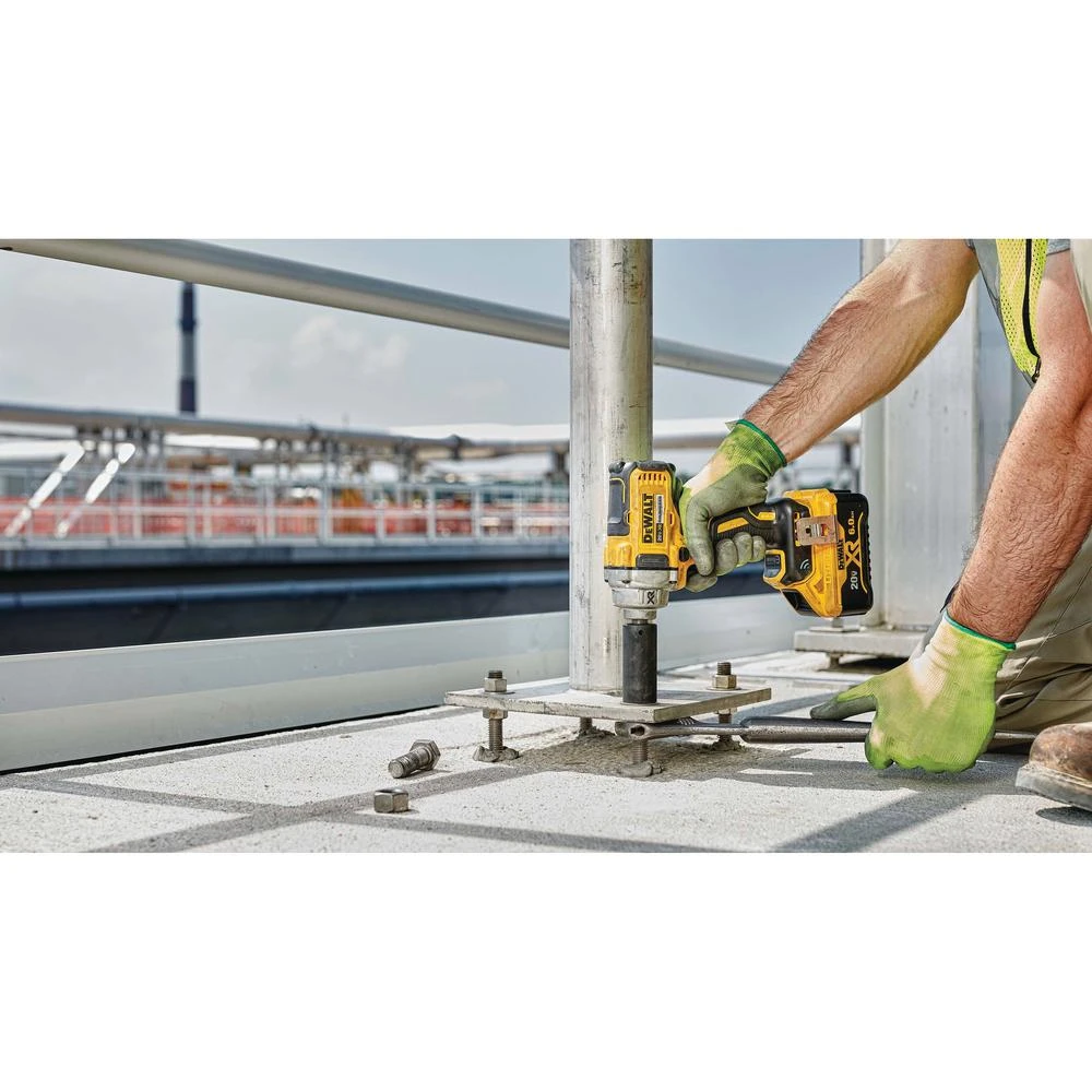 DEWALT 20-Volt MAX XR Cordless Brushless 1/2 In. Mid-Range Impact Wrench Detent Pin, Tool Connect & (2) 20-Volt 5.0Ah Batteries 8 DEWALT 20-Volt MAX XR Cordless Brushless 1/2 In. Mid-Range Impact Wrench Detent Pin, Tool Connect & (2) 20-Volt 5.0Ah Batteries - Image 6