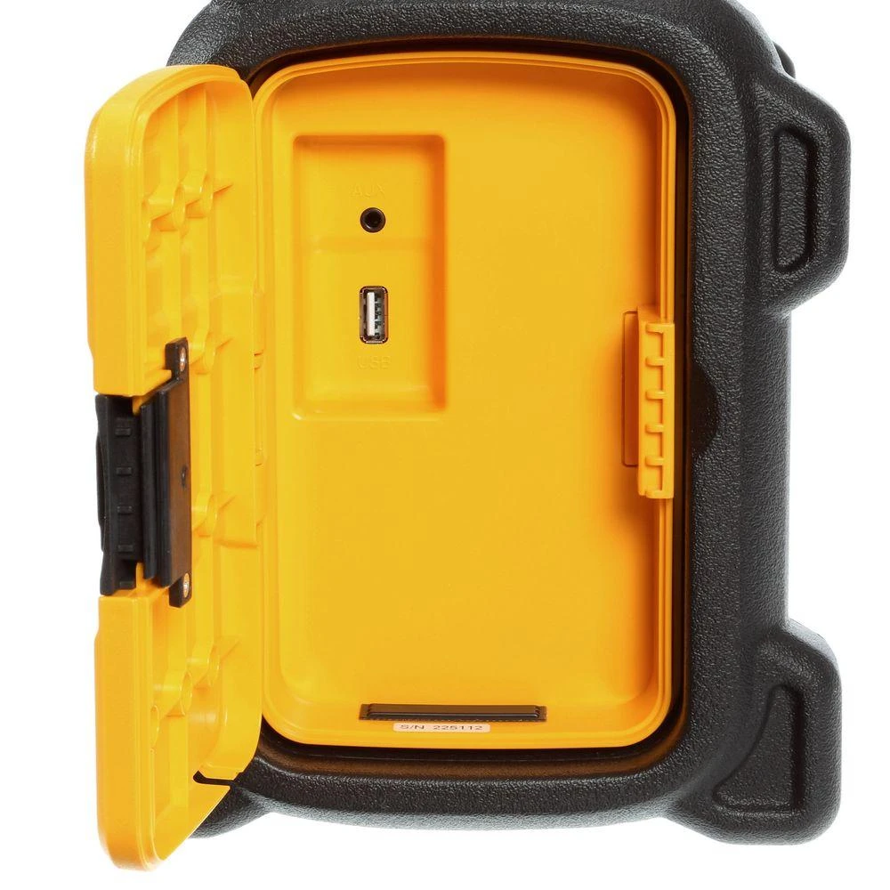 DEWALT 20-Volt MAX Compact Corded / Cordless Worksite Radio 11 DEWALT 20-Volt MAX Compact Corded / Cordless Worksite Radio - Image 9