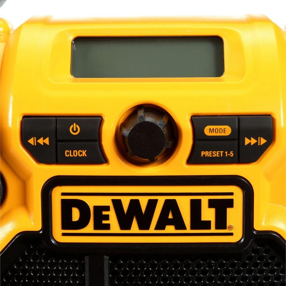 DEWALT 20-Volt MAX Compact Corded / Cordless Worksite Radio 9 DEWALT 20-Volt MAX Compact Corded / Cordless Worksite Radio - Image 7