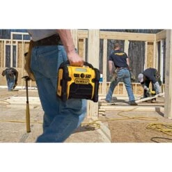 DEWALT 20-Volt MAX Compact Corded / Cordless Worksite Radio 30 DEWALT 20-Volt MAX Compact Corded / Cordless Worksite Radio -Tool Discount Store dewalt jobsite audio dcr018 d4 1000