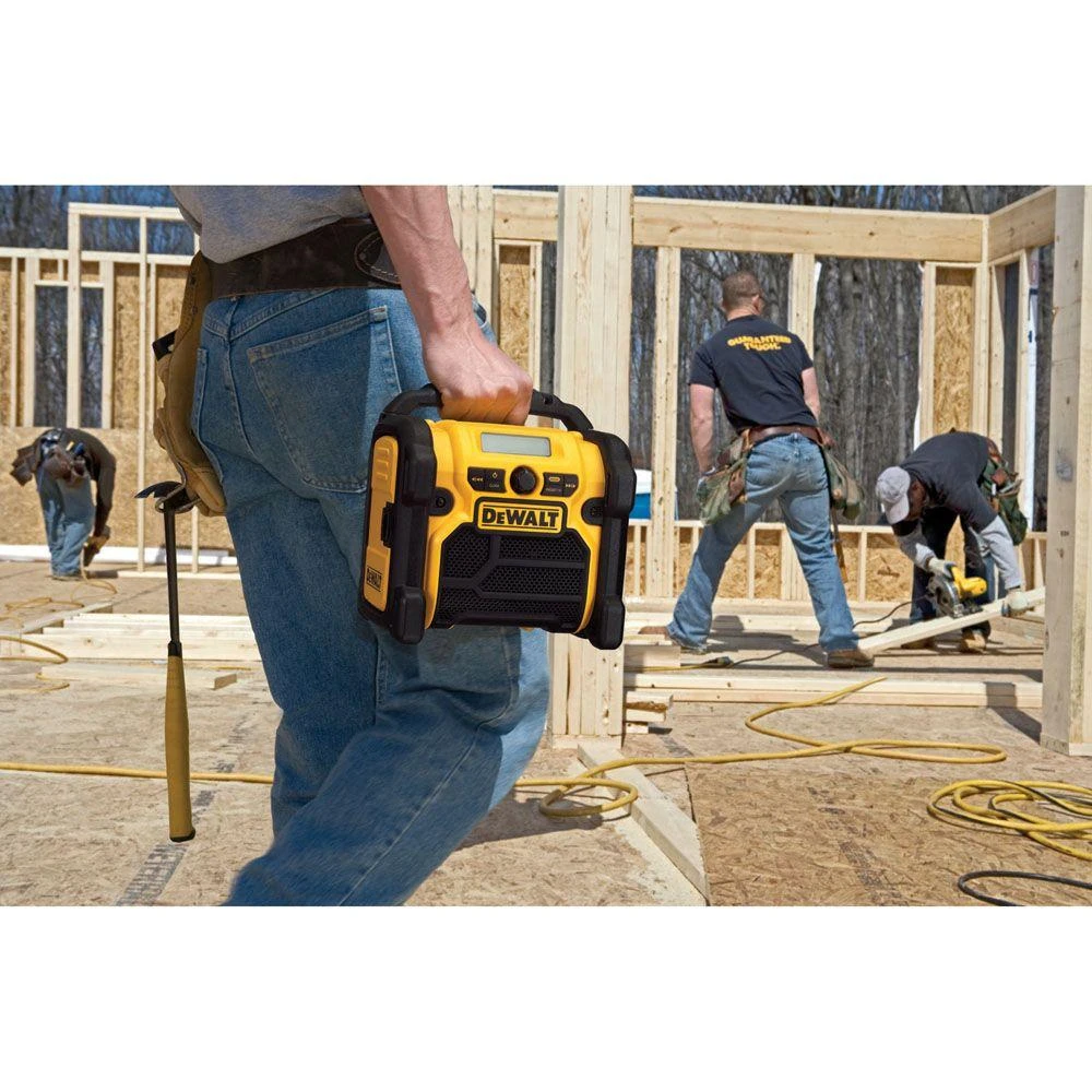 DEWALT 20-Volt MAX Compact Corded / Cordless Worksite Radio 16 DEWALT 20-Volt MAX Compact Corded / Cordless Worksite Radio - Image 14