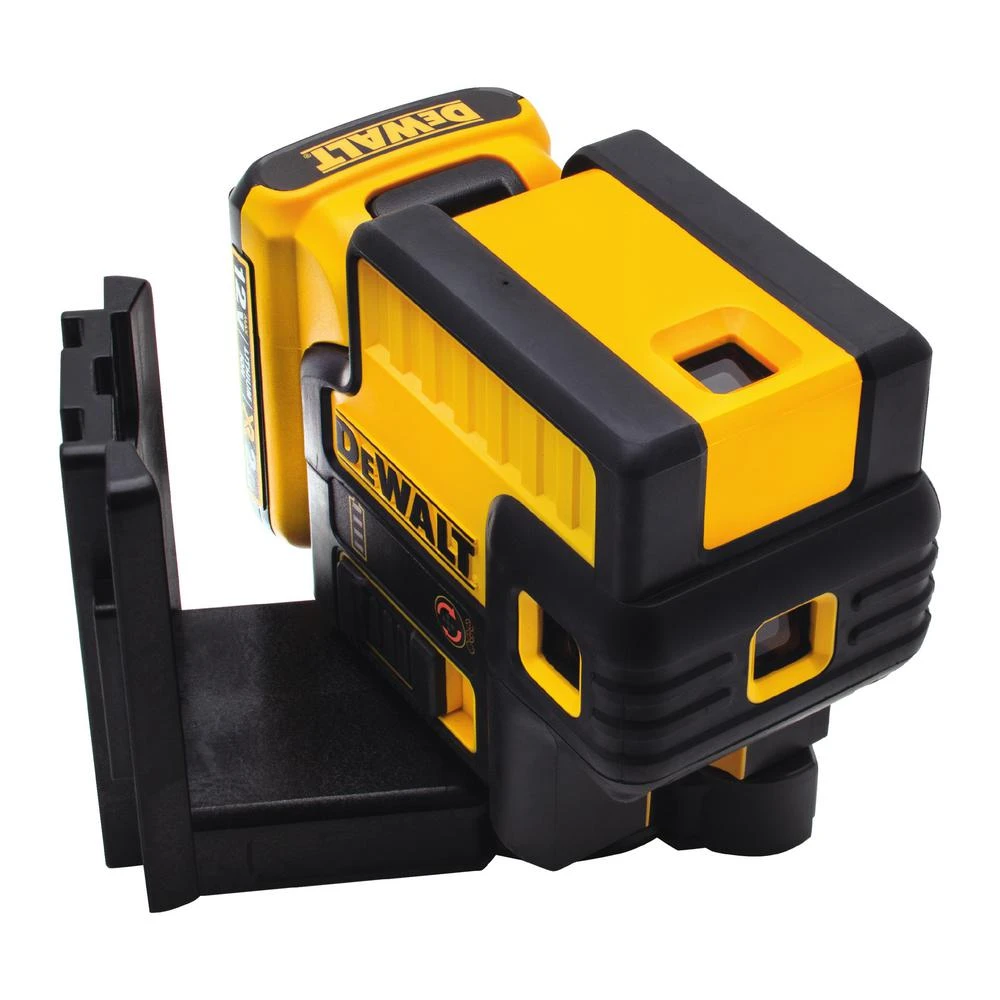 DEWALT 12-Volt MAX Lithium-Ion 100 Ft. Red Self-Leveling 5-Spot Line Laser Level With (4) AA Batteries & TSTAK Case 5 DEWALT 12-Volt MAX Lithium-Ion 100 Ft. Red Self-Leveling 5-Spot Line Laser Level With (4) AA Batteries & TSTAK Case - Image 3