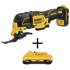 DEWALT ATOMIC 20-Volt MAX Cordless Brushless Oscillating Multi-Tool With (1) 20-Volt Battery 4.0Ah