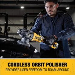 DEWALT 20-Volt MAX XR Cordless Brushless 5 In. Variable Speed Random Orbit Polisher With (2) 20-Volt 5.0Ah Batteries & Charger 20 DEWALT 20-Volt MAX XR Cordless Brushless 5 In. Variable Speed Random Orbit Polisher With (2) 20-Volt 5.0Ah Batteries & Charger -Tool Discount Store dewalt polishers dcm848p2 1d 1000