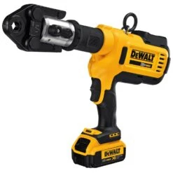 DEWALT 20-Volt MAX Cordless Press Tool, (6) Press Jaws Sized 1/2 In. To 2 In., (2) 20-Volt 4.0Ah Batteries & Charger -Tool Discount Store dewalt power crimpers dce200m2k 4f 1000