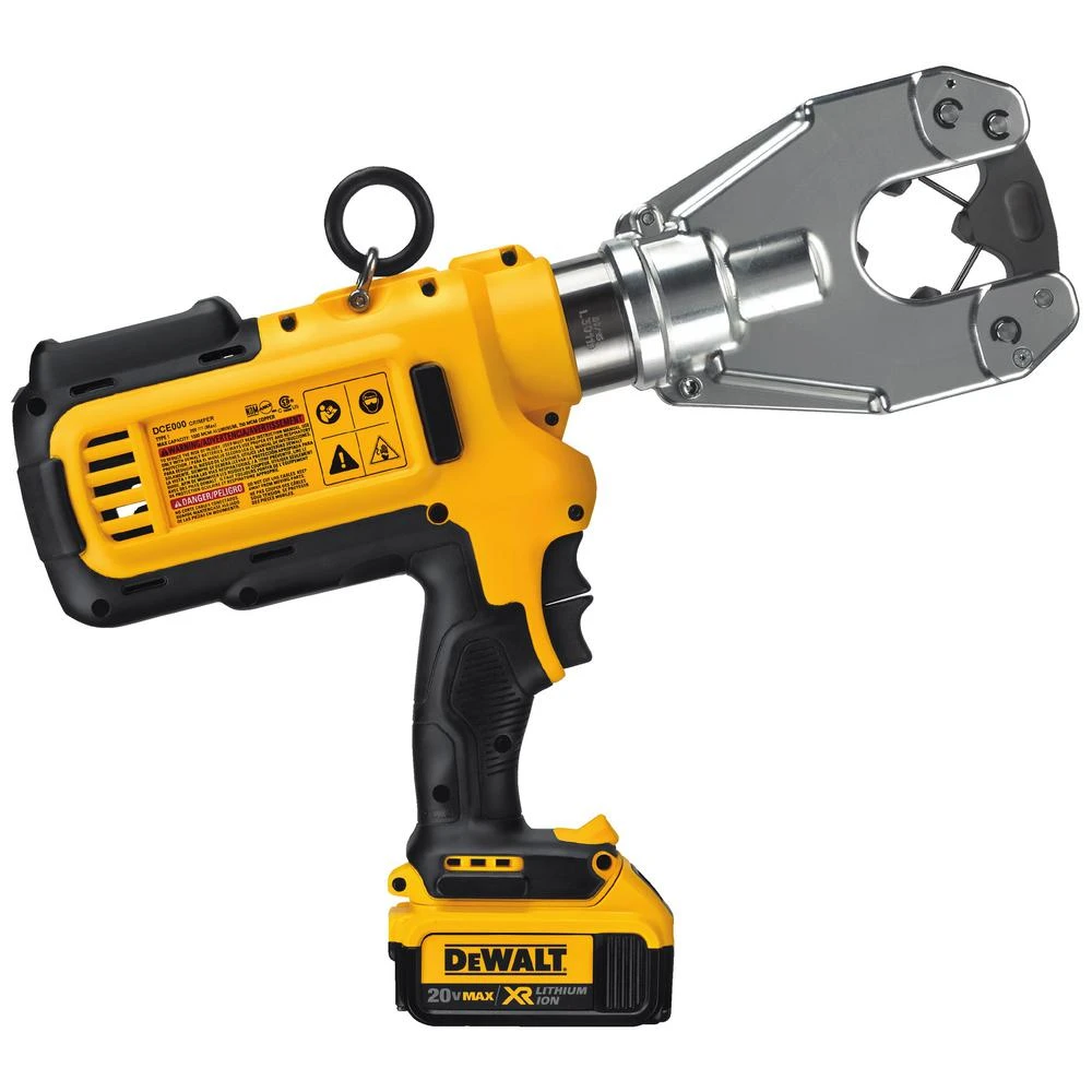 DEWALT 20-Volt MAX Cordless Dieless Cable Crimping Tool With (2) 20-Volt 4.0Ah Batteries, Charger & Case 11 DEWALT 20-Volt MAX Cordless Dieless Cable Crimping Tool With (2) 20-Volt 4.0Ah Batteries, Charger & Case - Image 9