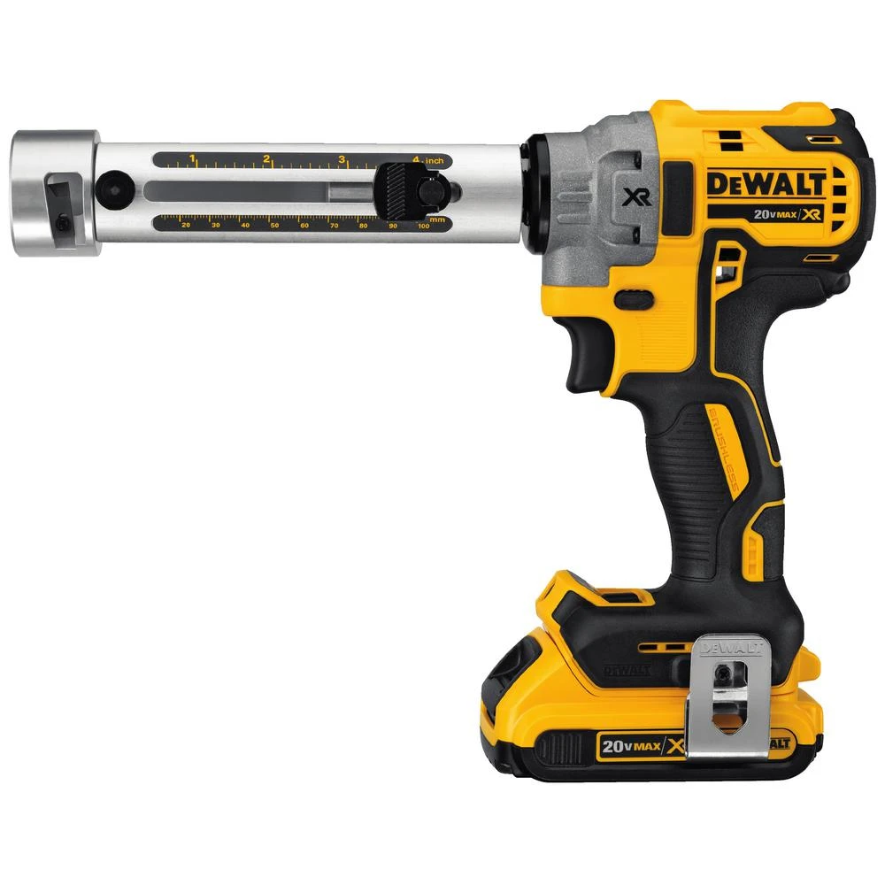 DEWALT 20-Volt MAX Cordless Electrical Cable Cutting Tool, (1) 20-Volt 2.0Ah Battery, Charger & Cordless Cable Stripper Kit 6 DEWALT 20-Volt MAX Cordless Electrical Cable Cutting Tool, (1) 20-Volt 2.0Ah Battery, Charger & Cordless Cable Stripper Kit - Image 4
