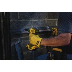 DEWALT 20-Volt MAX XR Cordless Barrel Grip Jigsaw With (1) 20-Volt 2.0Ah Battery & 3/8 In. Impact Wrench -Tool Discount Store dewalt power cutting tools dcs350d1w890b d4 1000