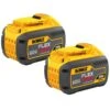DEWALT FLEXVOLT 20-Volt/60-Volt MAX Lithium-Ion 9.0Ah Battery Pack (2-Pack) 1 DEWALT FLEXVOLT 20-Volt/60-Volt MAX Lithium-Ion 9.0Ah Battery Pack (2-Pack) -Tool Discount Store dewalt power tool batteries dcb609 2 64 1000