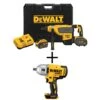 DEWALT FLEXVOLT 60-Volt MAX Brushless 1-7/8 In. SDS MAX Rotary Hammer, (2) FLEXVOLT 9.0Ah Batteries & 1/2 In. Impact Wrench 1 DEWALT FLEXVOLT 60-Volt MAX Brushless 1-7/8 In. SDS MAX Rotary Hammer, (2) FLEXVOLT 9.0Ah Batteries & 1/2 In. Impact Wrench -Tool Discount Store dewalt power tool combo kits dch733x2wdcf899b 64 1000