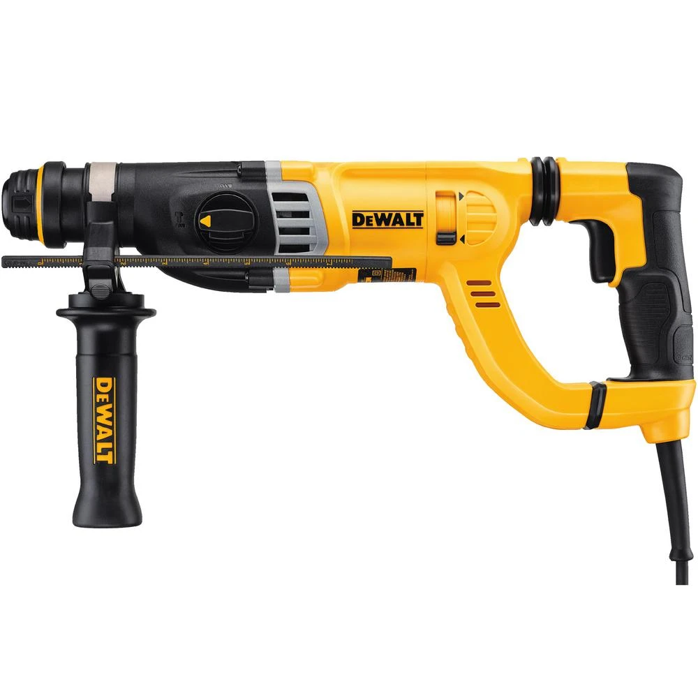 DEWALT 8.5 Amp 1-1/8 In. Corded SDS-plus D-Handle Concrete/Masonry Rotary Hammer Drill Kit 5 DEWALT 8.5 Amp 1-1/8 In. Corded SDS-plus D-Handle Concrete/Masonry Rotary Hammer Drill Kit - Image 3