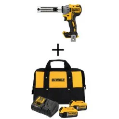 DEWALT 20-Volt MAX XR Cordless Brushless Cable Stripper With (2) 20-Volt 5.0Ah Batteries & Charger