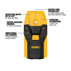 DEWALT 3/4 In. Stud Finder 12 DEWALT 3/4 In. Stud Finder -Tool Discount Store dewalt stud finders dw0100 e1 1000