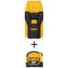 DEWALT 3/4 In. Stud Finder With Bonus 25 Ft. Tape Measure 1 DEWALT 3/4 In. Stud Finder With Bonus 25 Ft. Tape Measure -Tool Discount Store dewalt stud finders dw0100w107s 64 1000