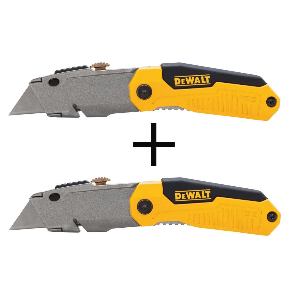 DEWALT Folding Retractable Utility Knife (2-Pack) 3 DEWALT Folding Retractable Utility Knife (2-Pack)