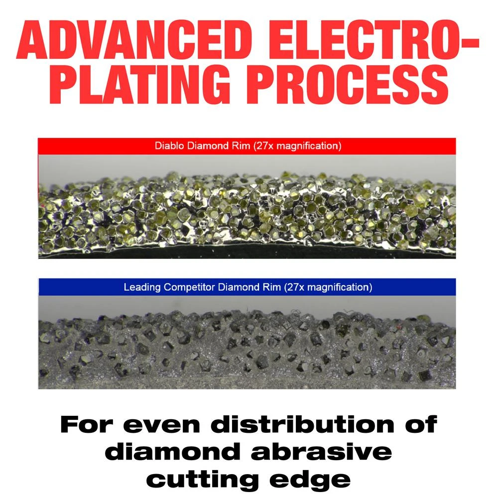 DIABLO 4.5 In. Diamond Wheel For Metal Cutting (2-Pack) 5 DIABLO 4.5 In. Diamond Wheel For Metal Cutting (2-Pack) - Image 3