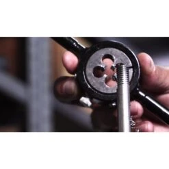 Drill America #10-32 X 1 In. Outside Diameter High Speed Steel Round Threading Die, Adjustable -Tool Discount Store drill america dies dwth1 1032 31 1000