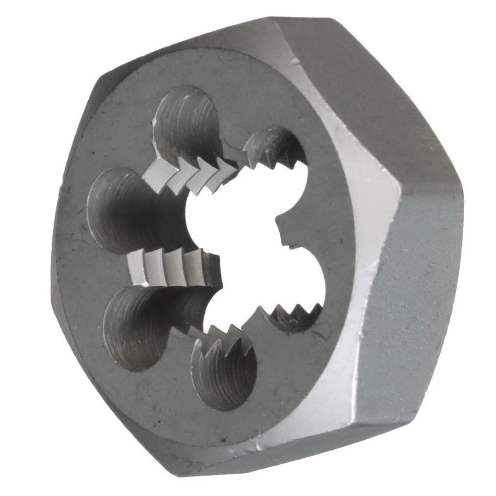 Drill America M12 X 1.75 Carbon Steel Hex Re-Threading Die 5 Drill America M12 X 1.75 Carbon Steel Hex Re-Threading Die - Image 3
