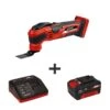 Einhell PXC 18-Volt Cordless Variable-Speed 20,000-OPM Oscillating Multi-Tool Kit (with 3.0-Ah Battery Plus Fast Charger) 1 Einhell PXC 18-Volt Cordless Variable-Speed 20,000-OPM Oscillating Multi-Tool Kit (with 3.0-Ah Battery Plus Fast Charger) -Tool Discount Store einhell oscillating tools kit 4465165 64 1000