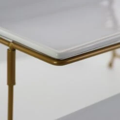 GIBSON Elite Gracious Dining 3-Compartment Plate Set With Gold Metal Stand -Tool Discount Store gibson elite divided serving dishes 985112161m 4f 1000