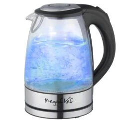 MegaChef MegaChef 7 Cups 1.7 L Glass And Stainless Steel Electric Tea Kettle