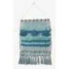 LR Home Coast Gray / Teal Fringed Wall Tapestry -Tool Discount Store gray teal lr home tapestries wallh80225gyt1622 64 1000