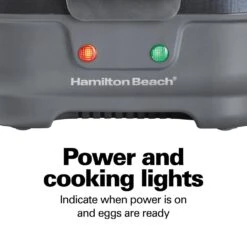 Hamilton Beach Eggbites 2-Egg Grey Egg Bite And Poached Egg Maker 19 Hamilton Beach Eggbites 2-Egg Grey Egg Bite And Poached Egg Maker -Tool Discount Store grey hamilton beach egg cookers 25505 fa 1000