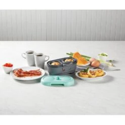 Hamilton Beach 2-Egg Grey Egg Bites Maker -Tool Discount Store grey hamilton beach egg cookers 25506 31 1000