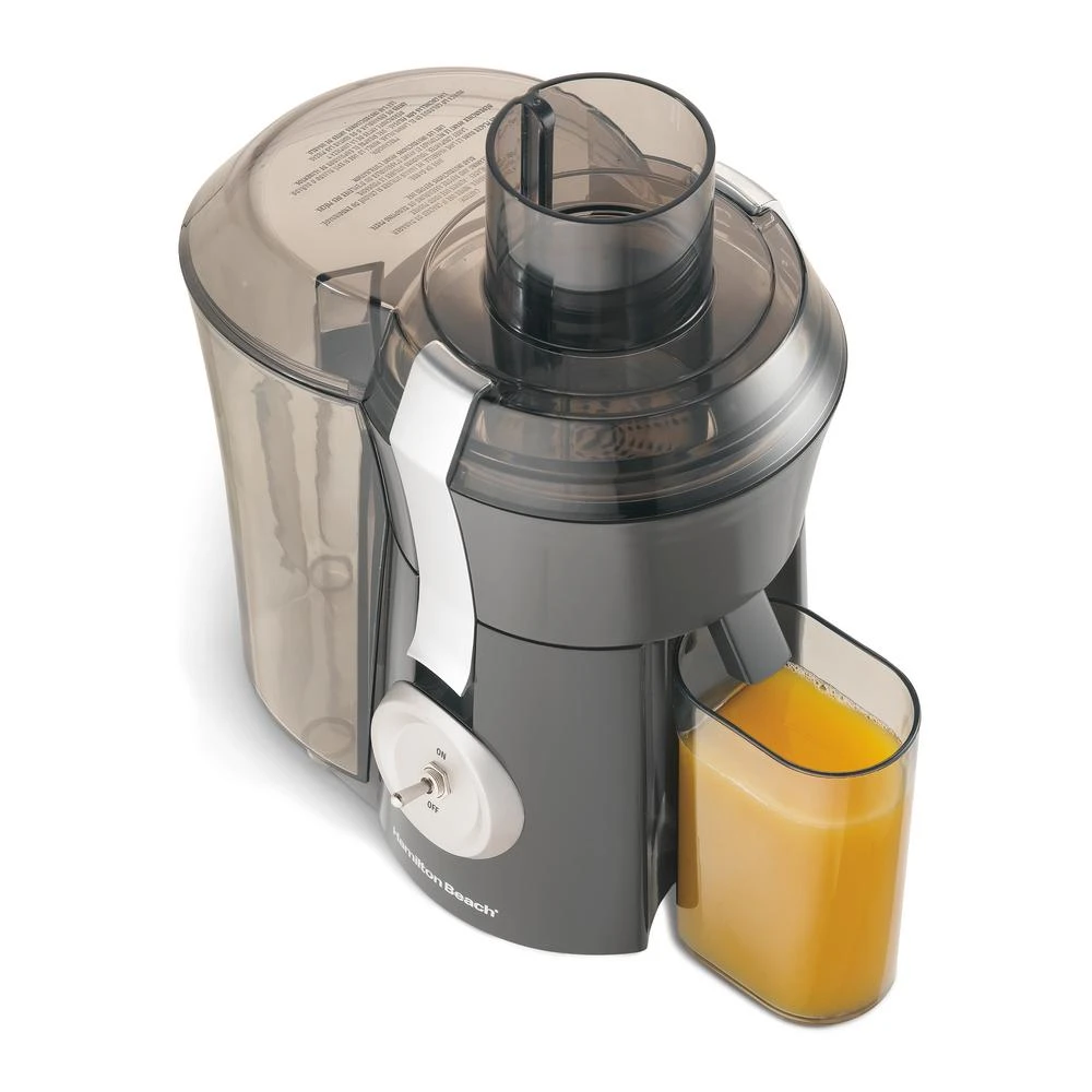 Hamilton Beach Big Mouth 825 W 20 Oz. Grey Juice Extractor 3 Hamilton Beach Big Mouth 825 W 20 Oz. Grey Juice Extractor