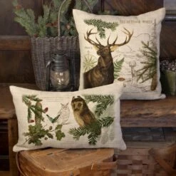 Heritage Lace Lodge Hollow Natural Animal Print Polyester 18 In. X 18 In. Throw Pillow 9 Heritage Lace Lodge Hollow Natural Animal Print Polyester 18 In. X 18 In. Throw Pillow -Tool Discount Store heritage lace throw pillows lh1818na 5 4f 1000