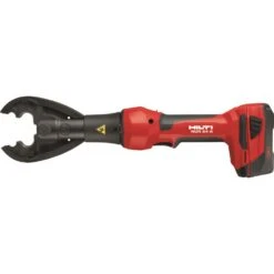 Hilti 22-Volt NUN 54 Inline Universal 6T Cordless Crimper And Cutter Kit With B 22/4.0 Li-Ion Pack, Charger Strap And Bag -Tool Discount Store hilti power crimpers 3576548 44 1000