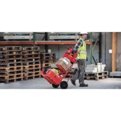 Hilti 330 Lbs. Capacity Folding Hand Truck/Dolly With Straps And 3-Shelves -Tool Discount Store hilti specialty power tool accessories 2236734 c3 1000