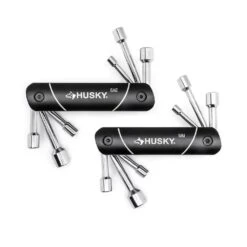 Husky SAE/MM Folding Nut Driver Set (12-Piece)