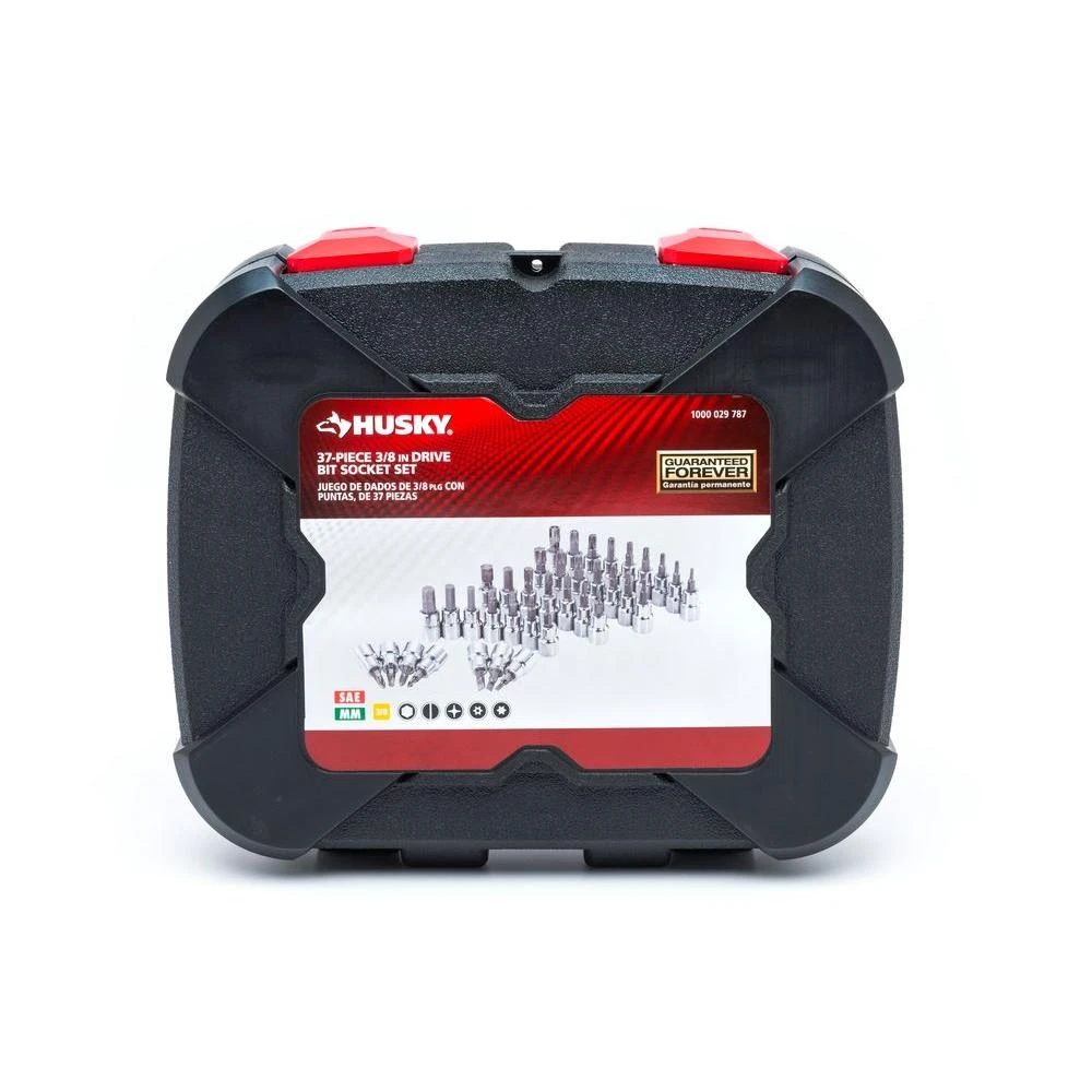 Husky 3/8 In. Drive Master Bit Socket Set (37-Piece) 5 Husky 3/8 In. Drive Master Bit Socket Set (37-Piece) - Image 3