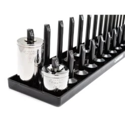 Husky SAE And Metric Socket Rack Set (6-Piece) 17 Husky SAE And Metric Socket Rack Set (6-Piece) -Tool Discount Store husky tool accessories hsaemmsktrk6pcc 44 1000