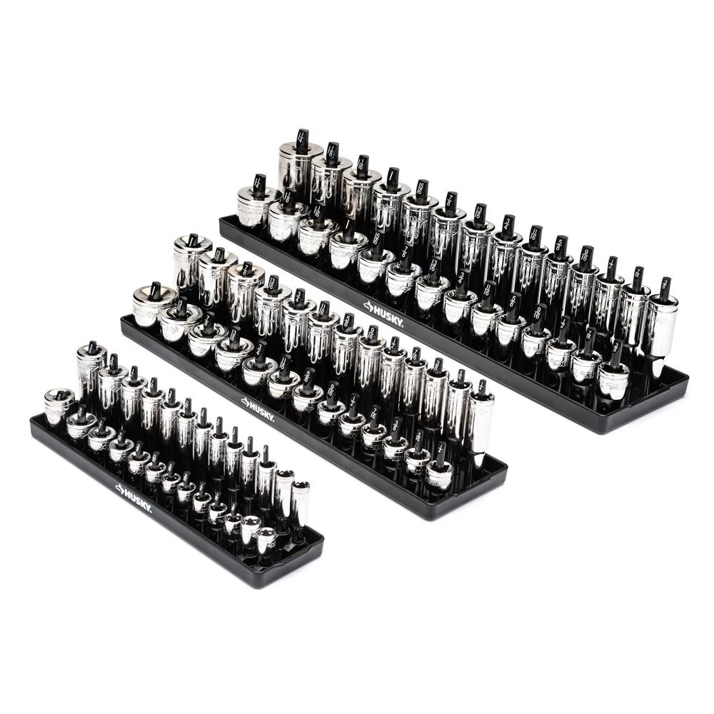 Husky SAE And Metric Socket Rack Set (6-Piece) 7 Husky SAE And Metric Socket Rack Set (6-Piece) - Image 5