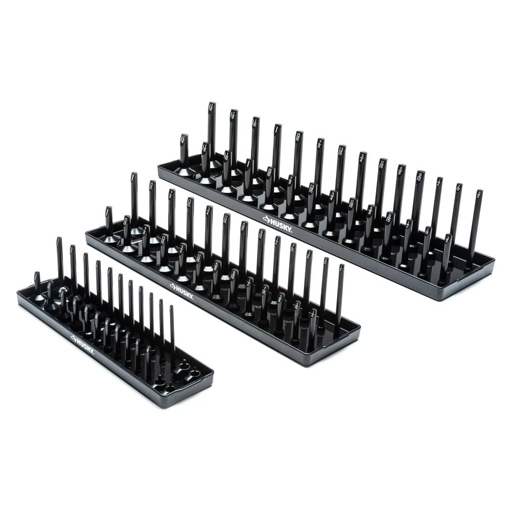 Husky SAE And Metric Socket Rack Set (6-Piece) 3 Husky SAE And Metric Socket Rack Set (6-Piece)