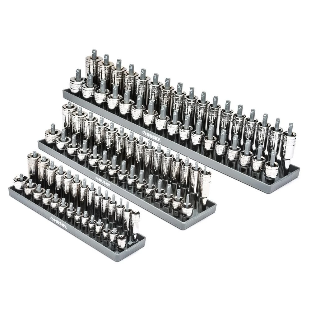Husky SAE And Metric Socket Rack Set (6-Piece) 11 Husky SAE And Metric Socket Rack Set (6-Piece) - Image 9