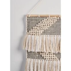 LR Home Fringed Diamond Ivory / Natural Tufted Wall Tapestry 13 LR Home Fringed Diamond Ivory / Natural Tufted Wall Tapestry -Tool Discount Store ivory natural lr home tapestries wallh80224whn1622 1f 1000