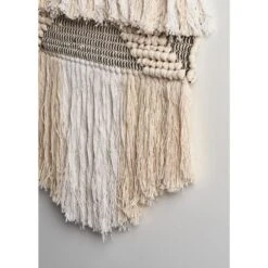 LR Home Fringed Diamond Ivory / Natural Tufted Wall Tapestry 14 LR Home Fringed Diamond Ivory / Natural Tufted Wall Tapestry -Tool Discount Store ivory natural lr home tapestries wallh80224whn1622 44 1000